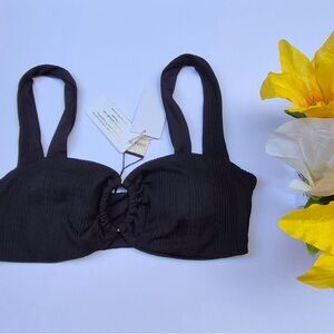 L*space Willow Biko Top Color Black Size Small.